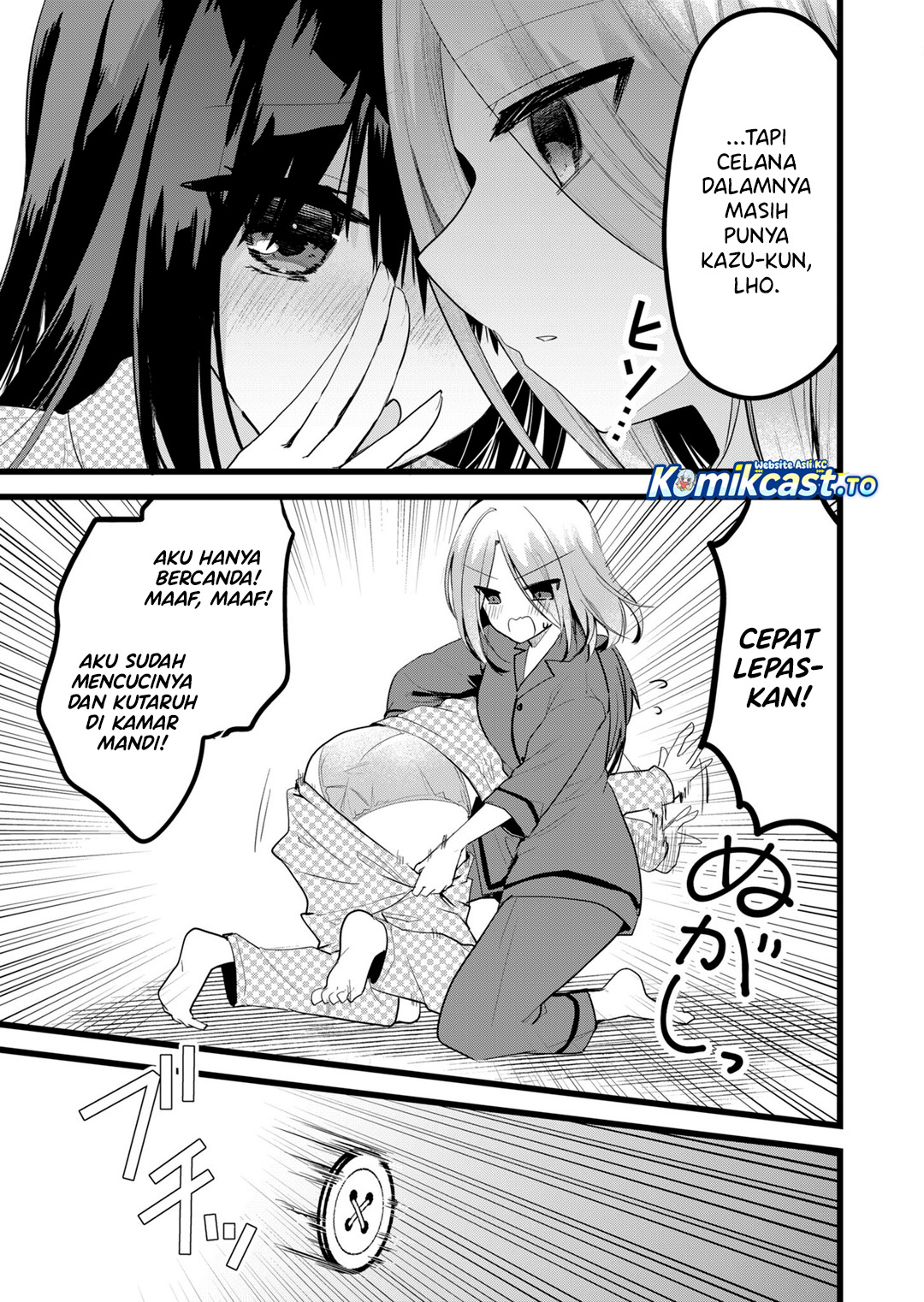 Halaman 10 dari Enishi-kun wa Masho (Harem) Taishitsu ni Mezamemashita Chapter 35