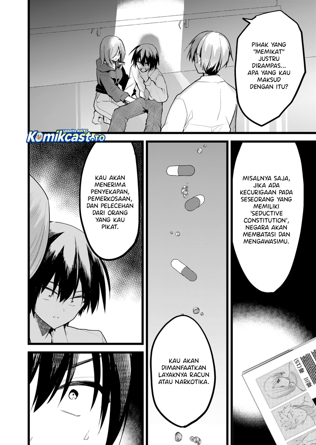 Halaman 15 dari Enishi-kun wa Masho (Harem) Taishitsu ni Mezamemashita Chapter 36