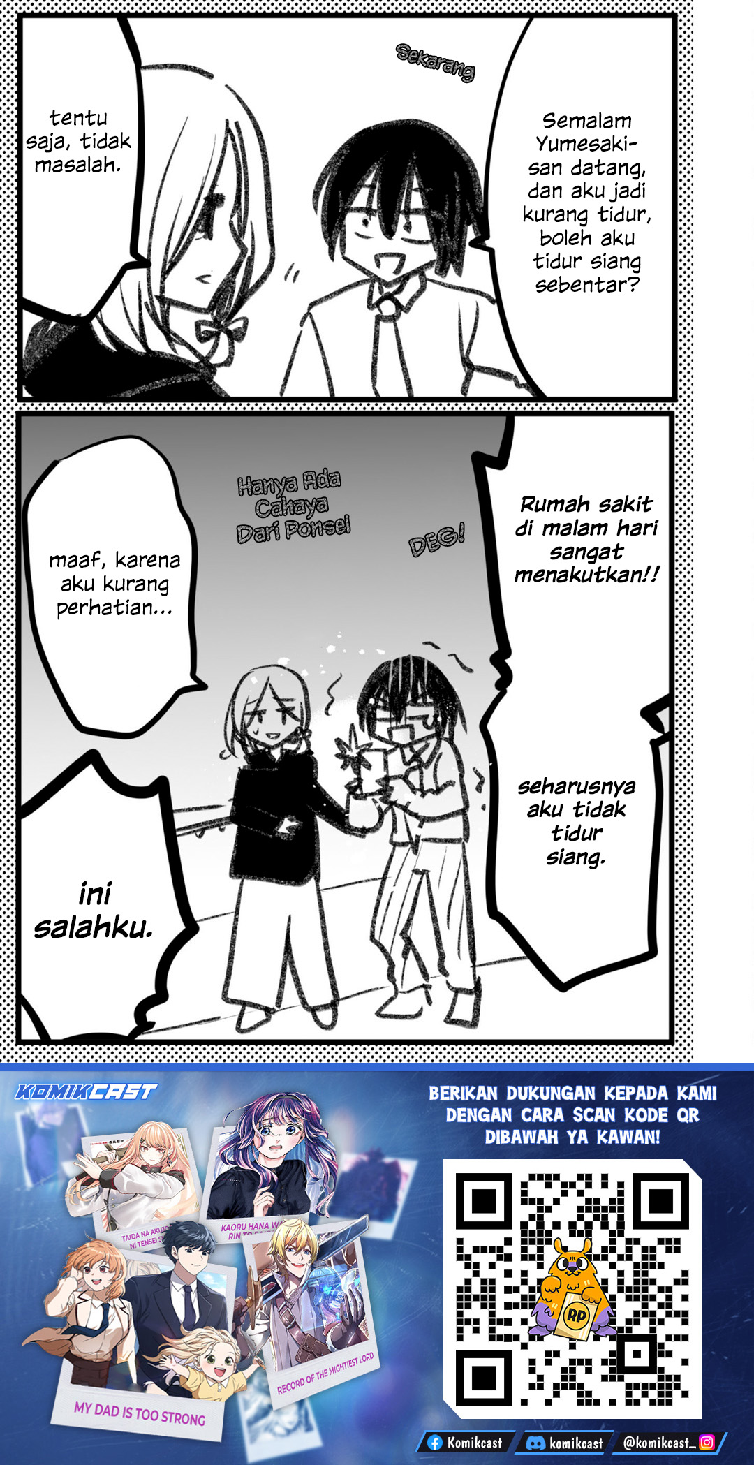 Halaman 17 dari Enishi-kun wa Masho (Harem) Taishitsu ni Mezamemashita Chapter 36