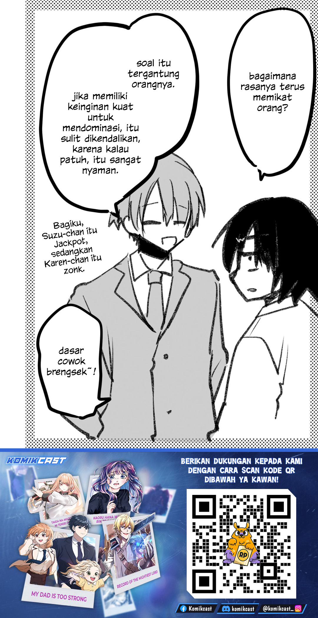 Halaman 20 dari Enishi-kun wa Masho (Harem) Taishitsu ni Mezamemashita Chapter 37