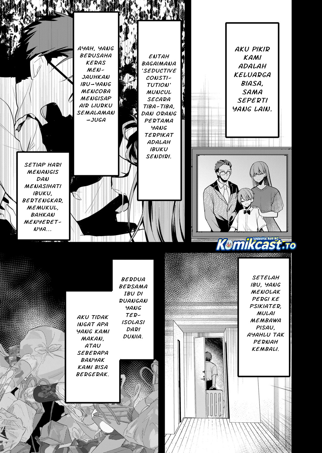 Halaman 6 dari Enishi-kun wa Masho (Harem) Taishitsu ni Mezamemashita Chapter 37