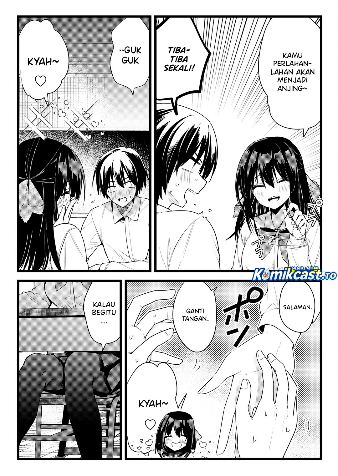 Halaman 3 dari Enishi-kun wa Masho (Harem) Taishitsu ni Mezamemashita Chapter 40.5