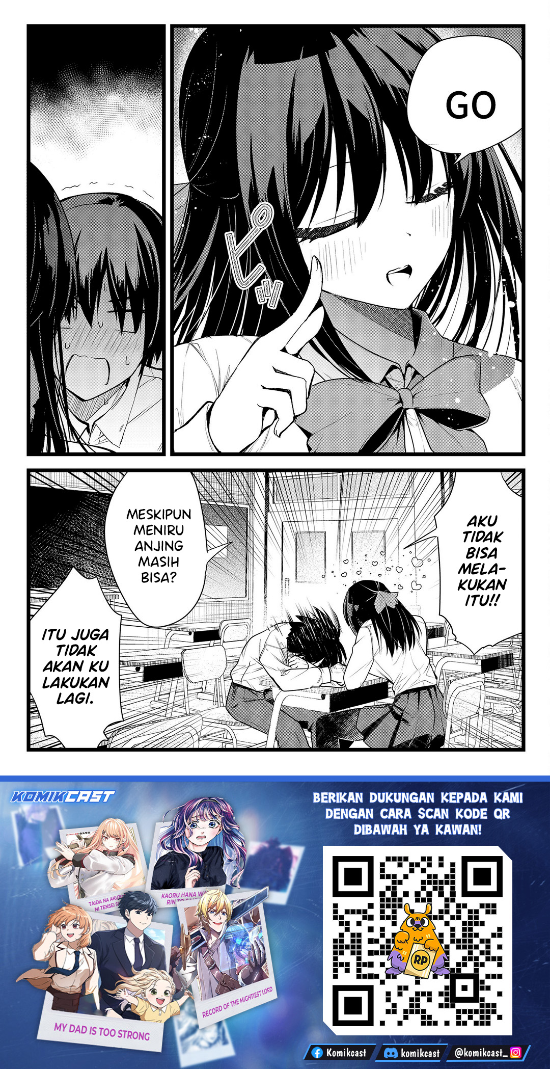 Halaman 5 dari Enishi-kun wa Masho (Harem) Taishitsu ni Mezamemashita Chapter 40.5