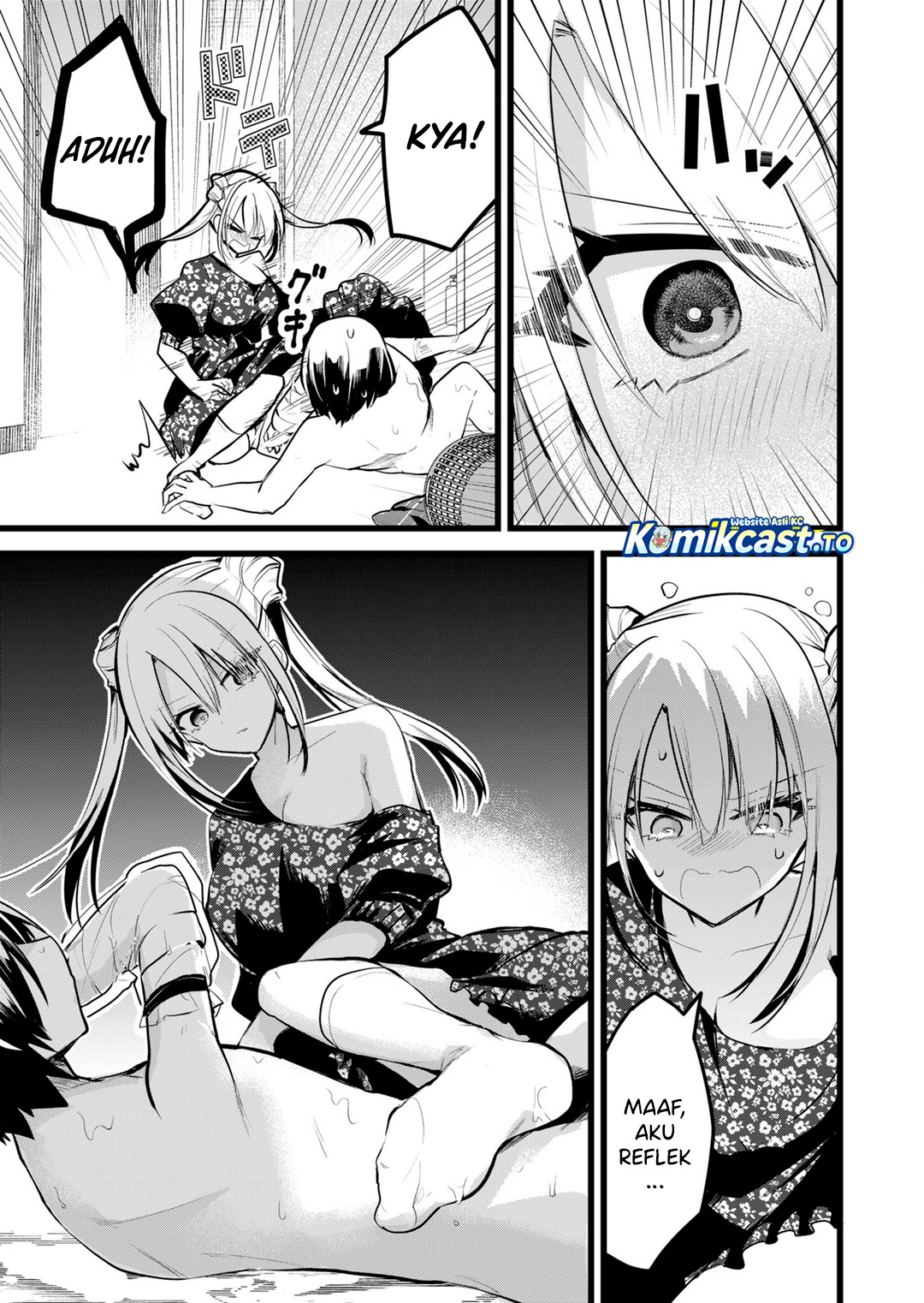 Halaman 12 dari Enishi-kun wa Masho (Harem) Taishitsu ni Mezamemashita Chapter 40