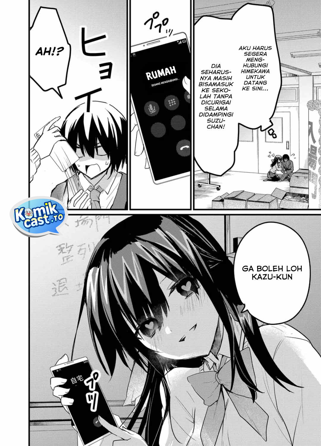 Halaman 15 dari Enishi-kun wa Masho (Harem) Taishitsu ni Mezamemashita Chapter 7