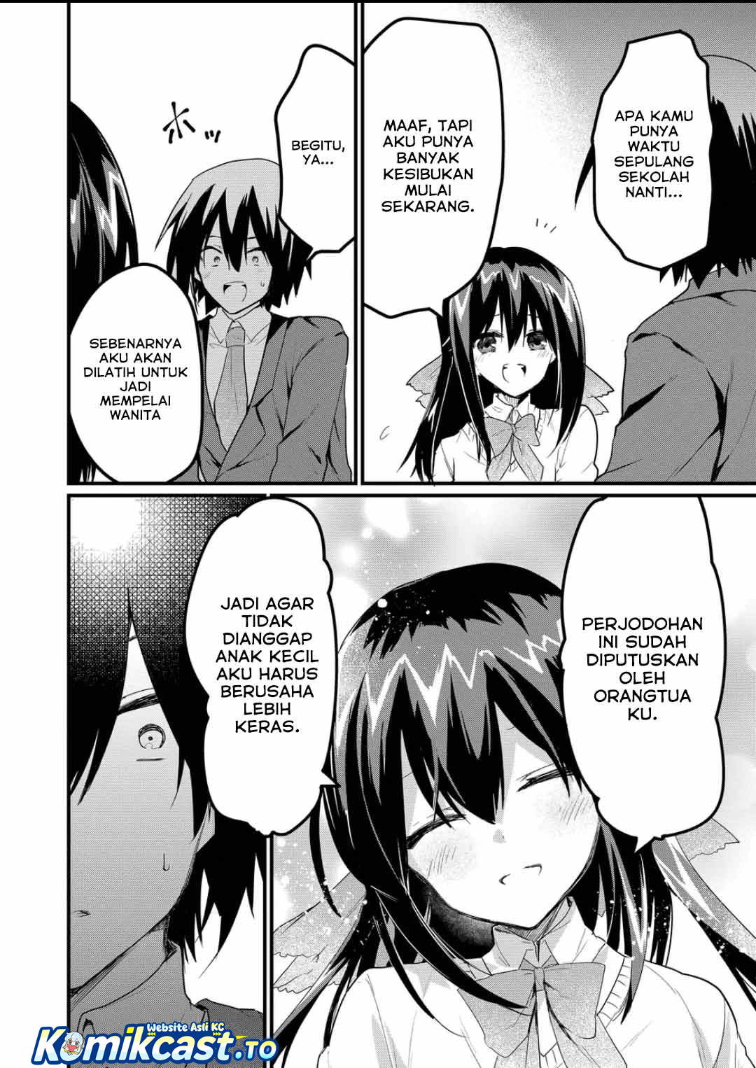 Halaman 5 dari Enishi-kun wa Masho (Harem) Taishitsu ni Mezamemashita Chapter 7