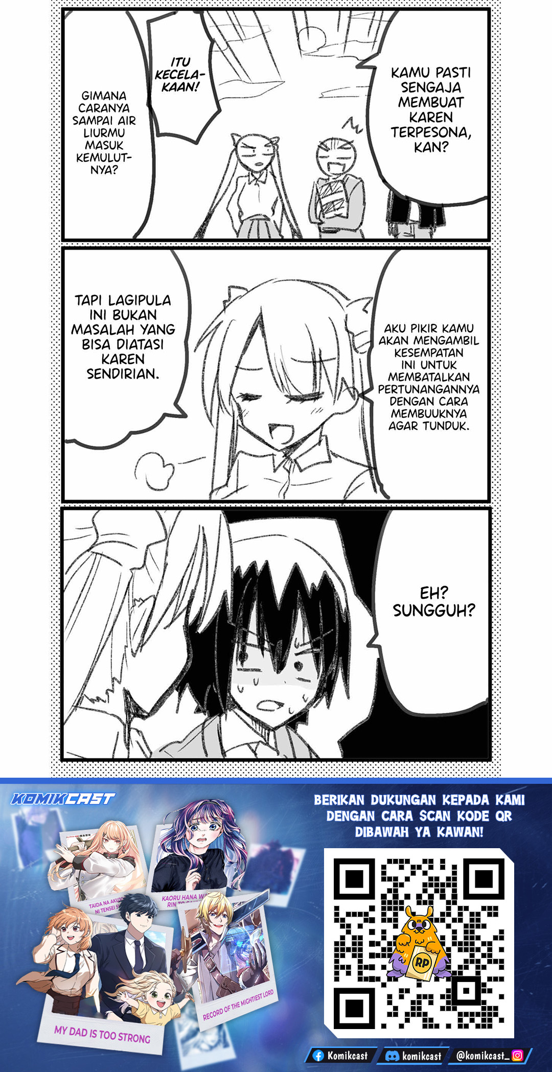 Halaman 20 dari Enishi-kun wa Masho (Harem) Taishitsu ni Mezamemashita Chapter 8