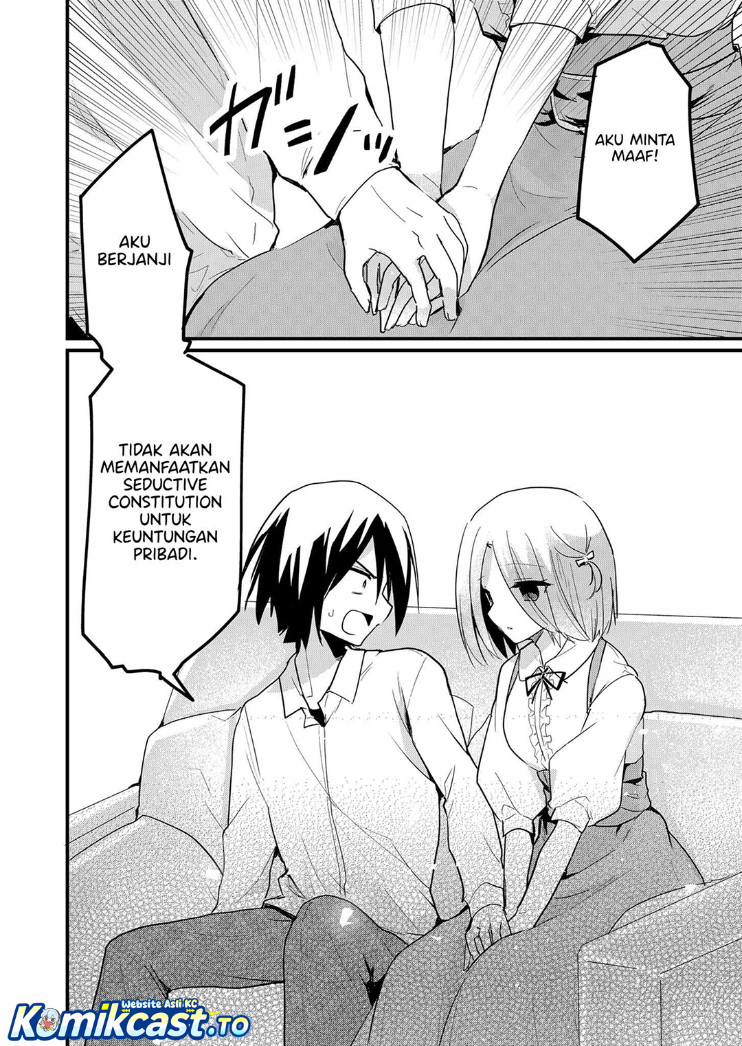 Halaman 11 dari Enishi-kun wa Masho (Harem) Taishitsu ni Mezamemashita Chapter 9