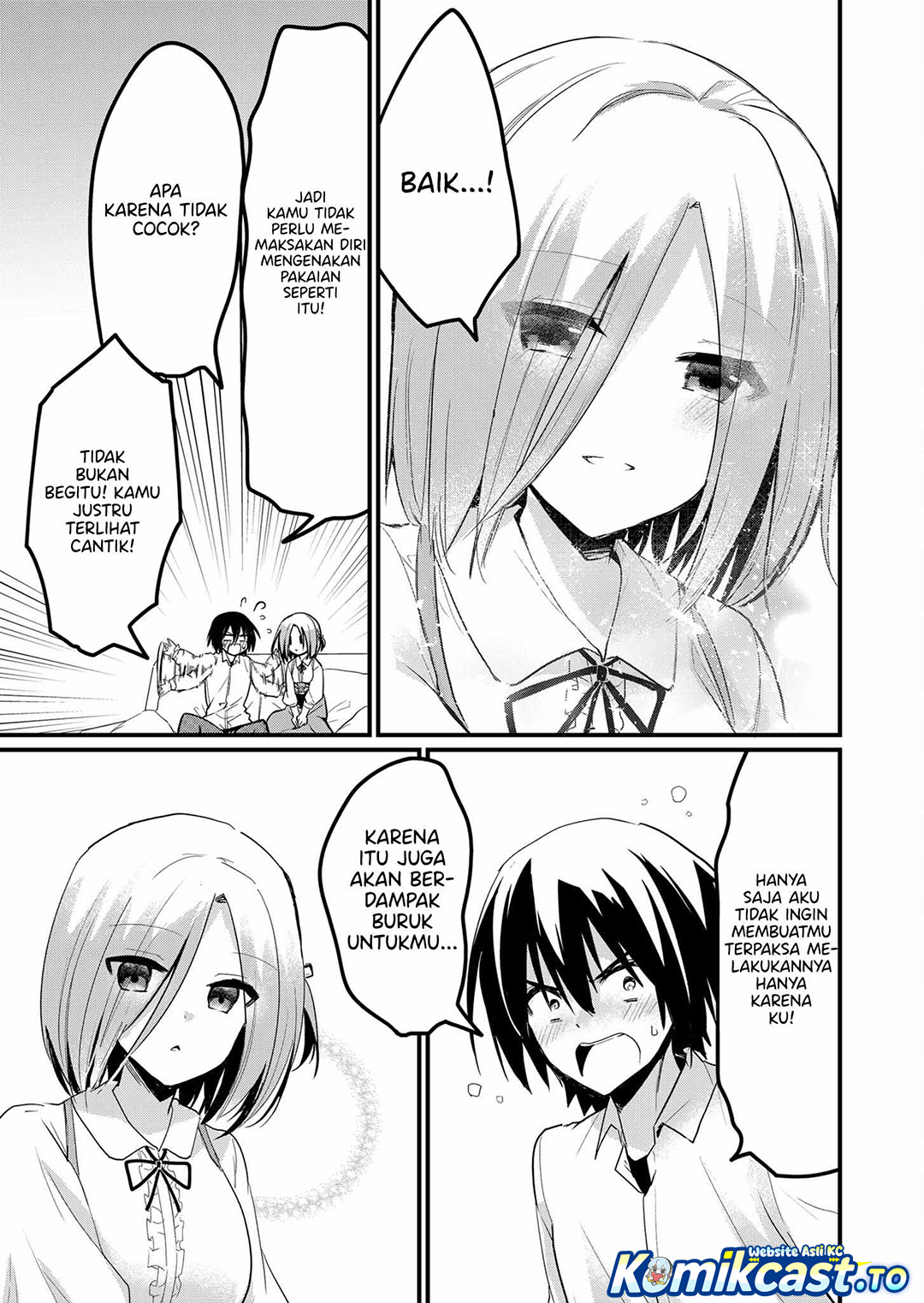 Halaman 12 dari Enishi-kun wa Masho (Harem) Taishitsu ni Mezamemashita Chapter 9
