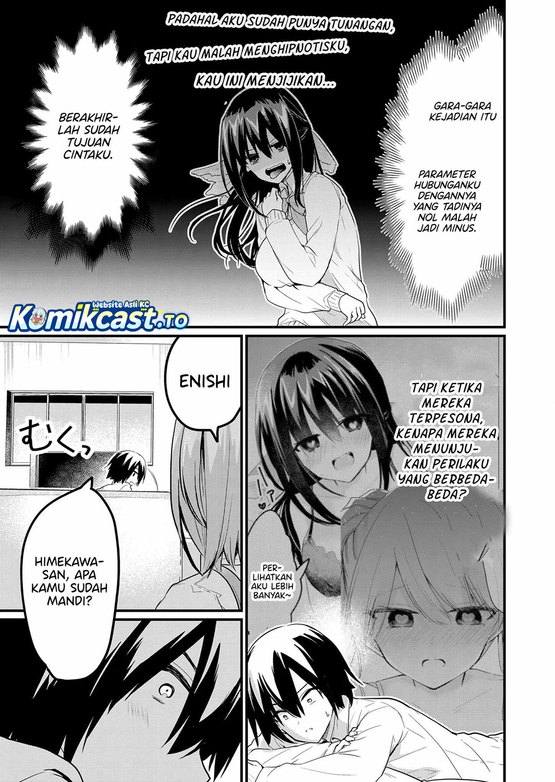 Halaman 4 dari Enishi-kun wa Masho (Harem) Taishitsu ni Mezamemashita Chapter 9