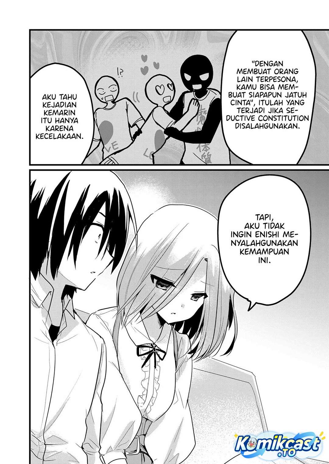 Halaman 9 dari Enishi-kun wa Masho (Harem) Taishitsu ni Mezamemashita Chapter 9