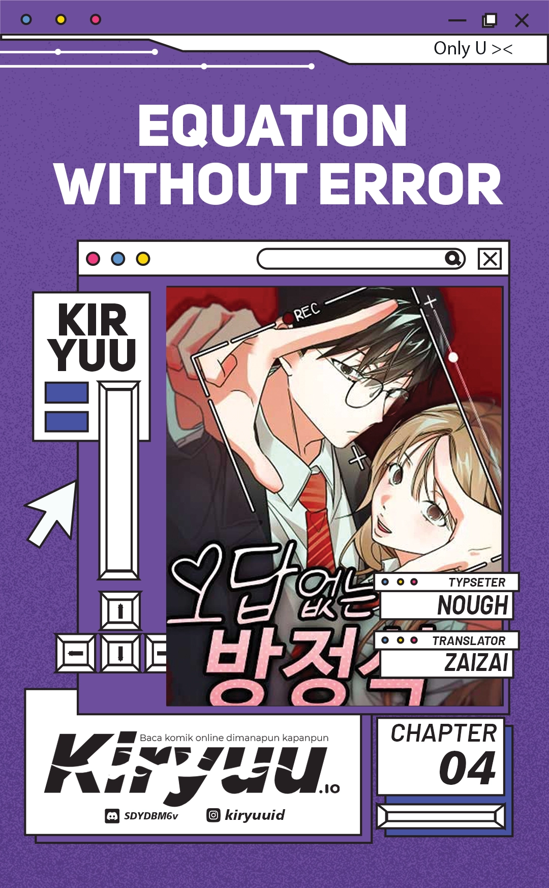 Halaman 1 dari Equation Without Error Chapter 4