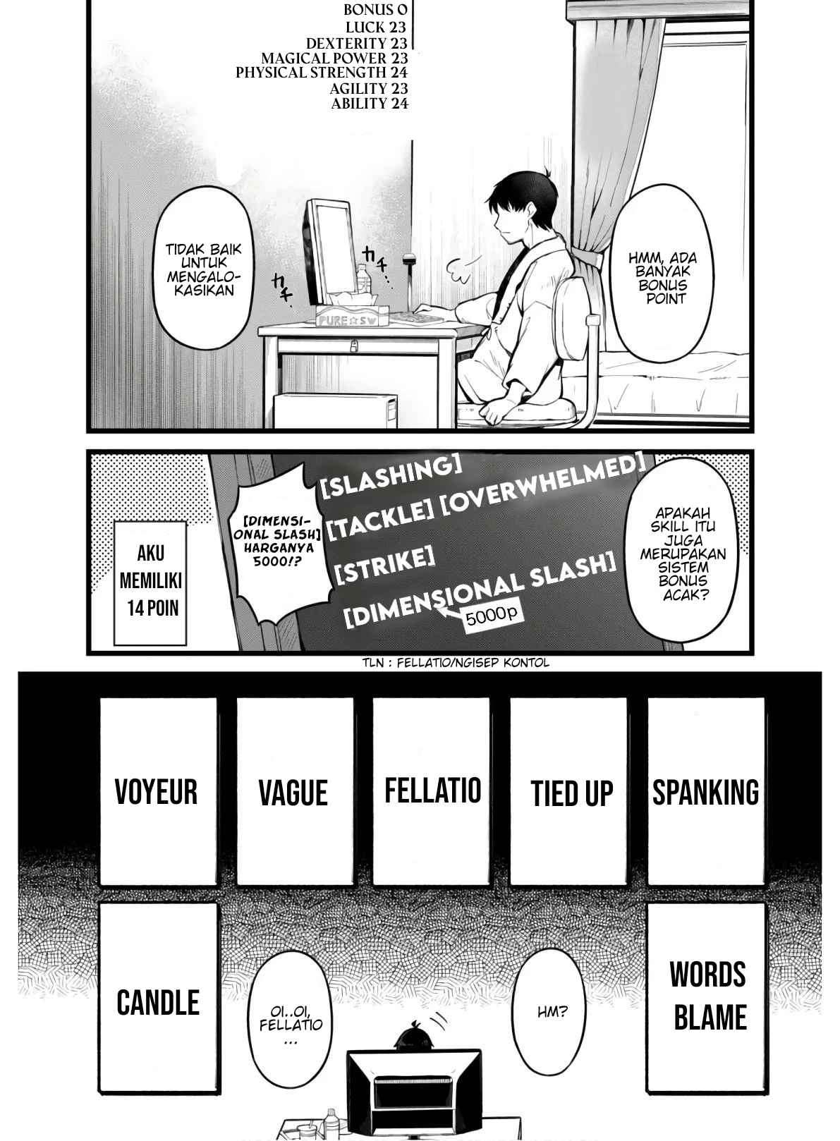 Halaman 7 dari Ero Skill de Isekai Musou the Comic Chapter 1