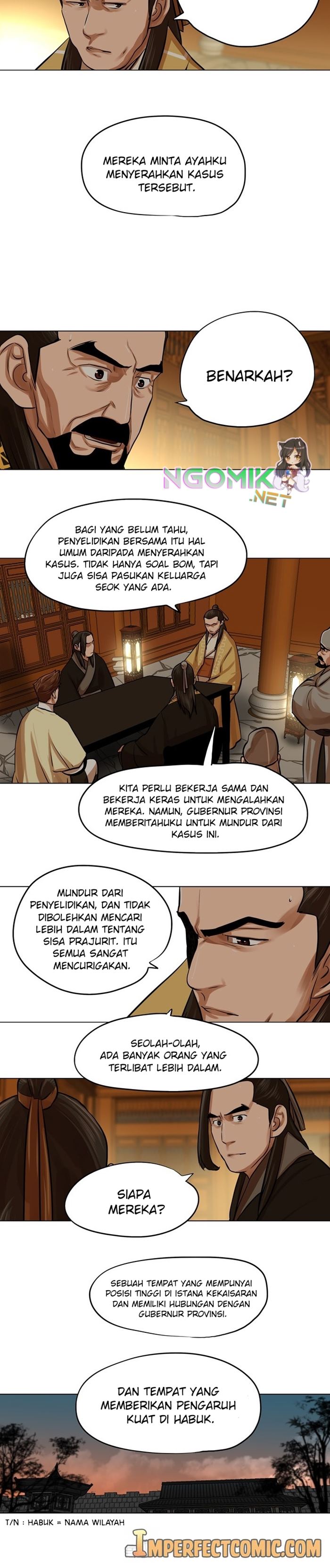 Halaman 16 dari Escort Warrior Chapter 64