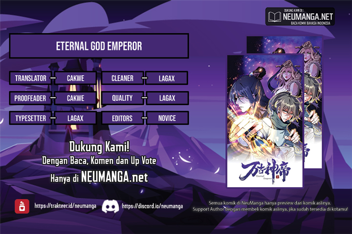 Halaman 1 dari Eternal God Emperor Chapter 27
