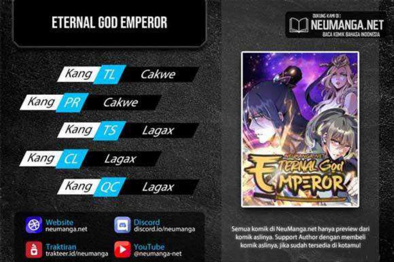 Halaman 1 dari Eternal God Emperor Chapter 29