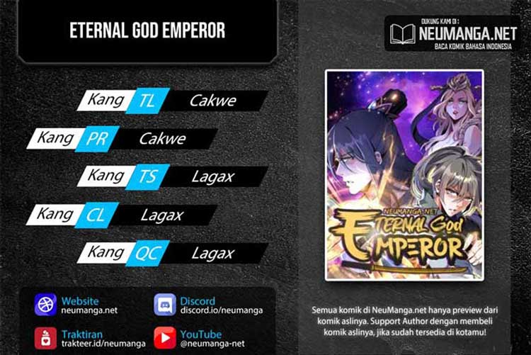 Halaman 1 dari Eternal God Emperor Chapter 32