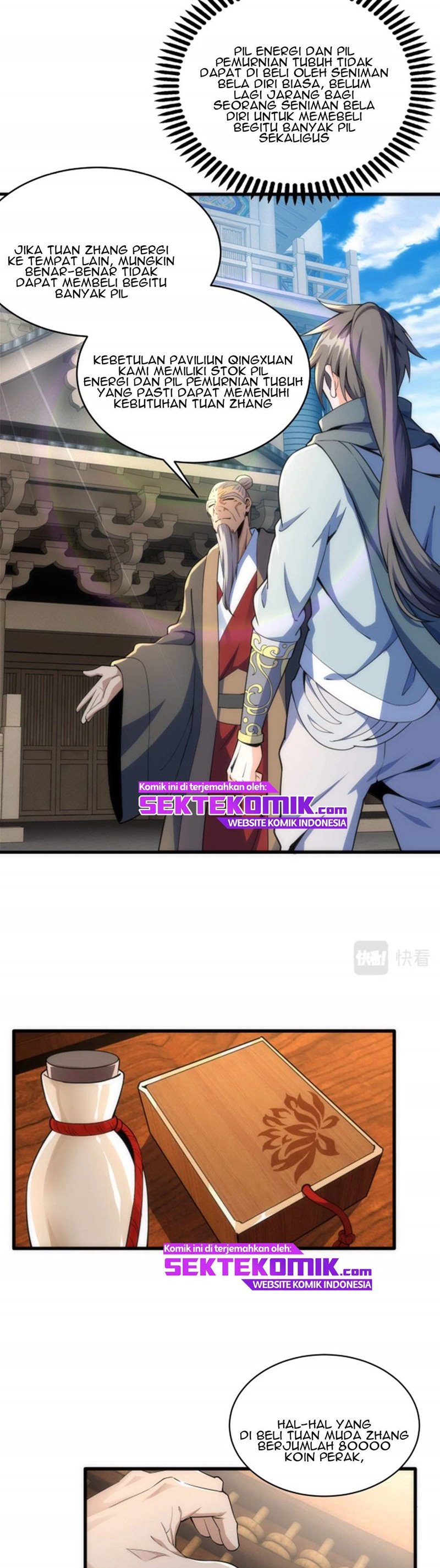 Halaman 4 dari Eternal God Emperor Chapter 7