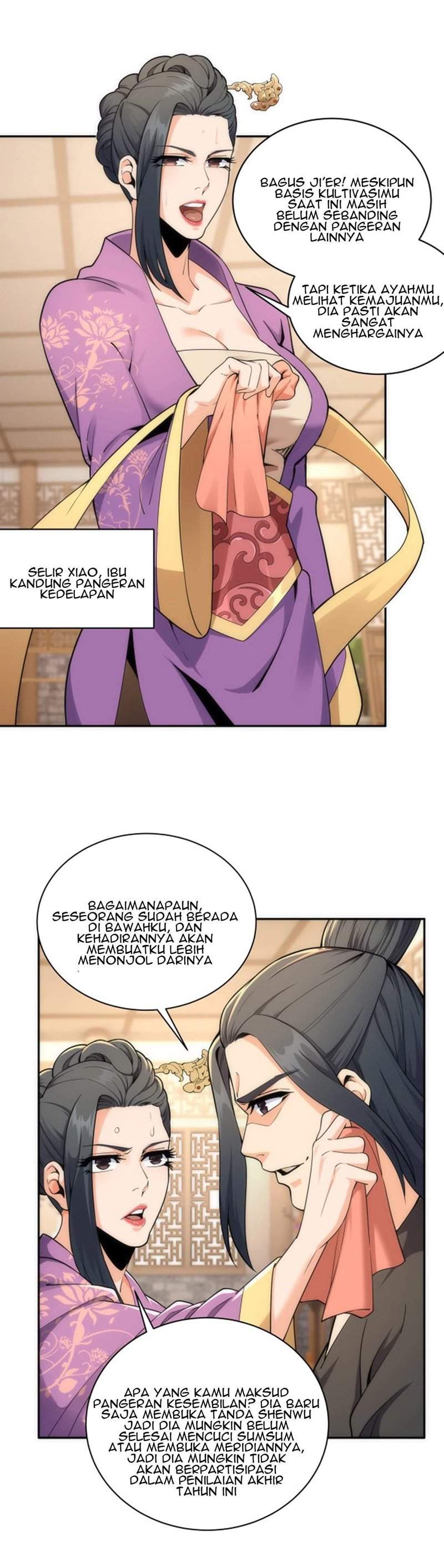Halaman 9 dari Eternal God Emperor Chapter 8