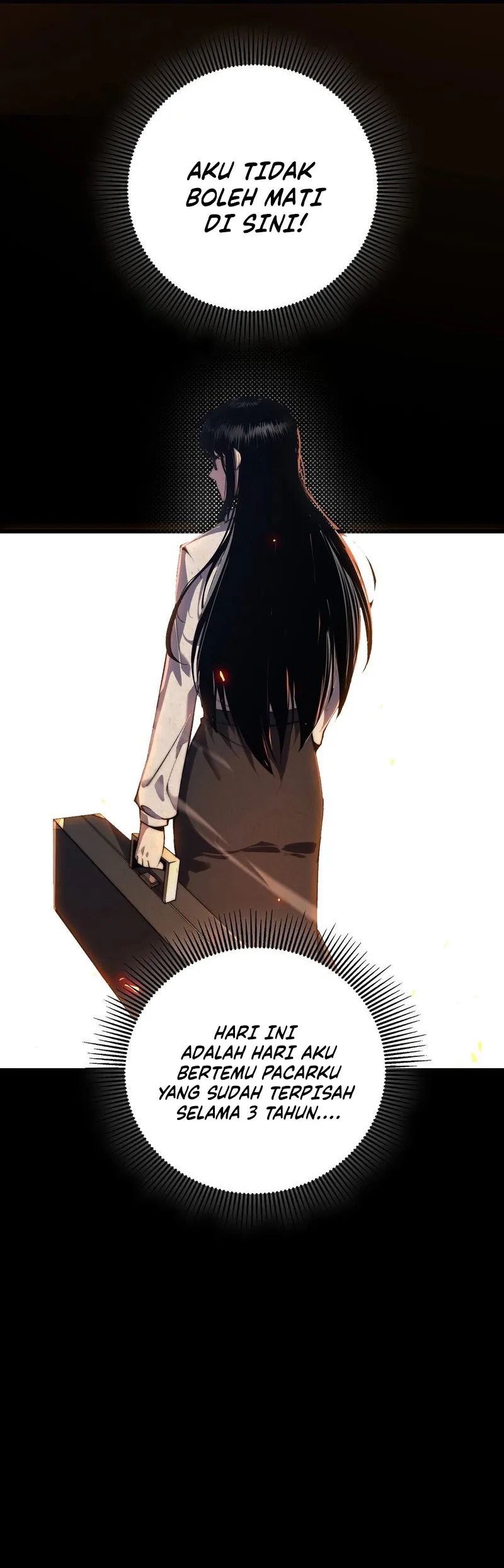 Halaman 10 dari Evolution from Carp to Divine Dragon Chapter 1