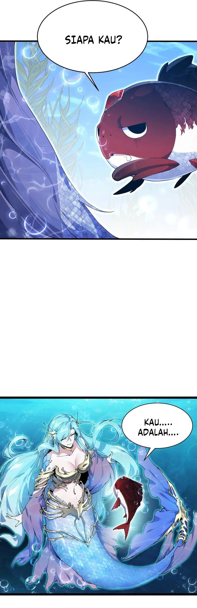 Halaman 37 dari Evolution from Carp to Divine Dragon Chapter 1