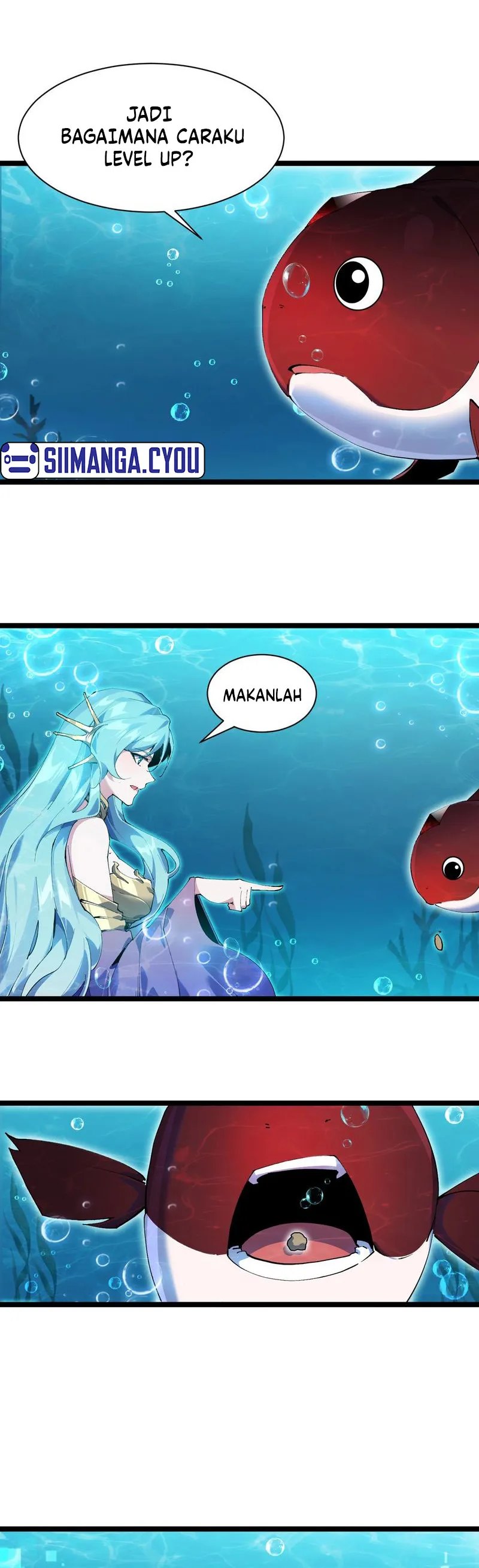 Halaman 39 dari Evolution from Carp to Divine Dragon Chapter 1