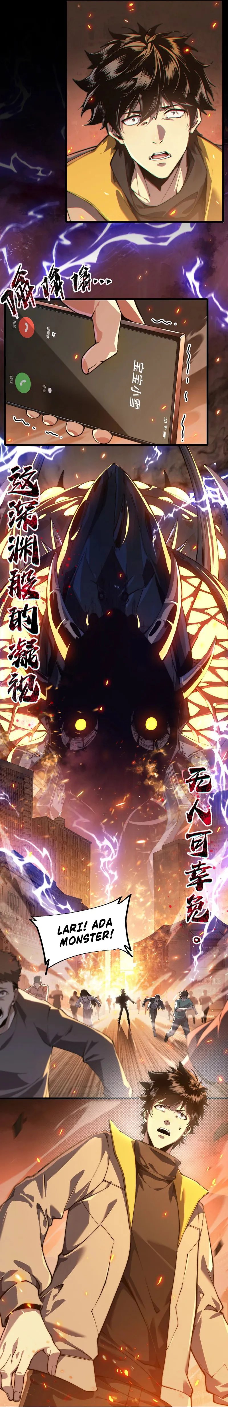 Halaman 9 dari Evolution from Carp to Divine Dragon Chapter 1