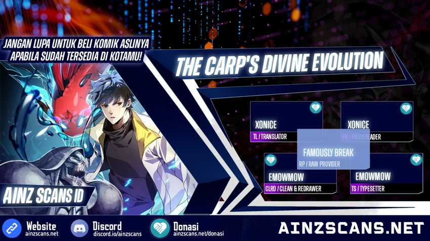 Halaman 1 dari Evolution from Carp to Divine Dragon Chapter 10