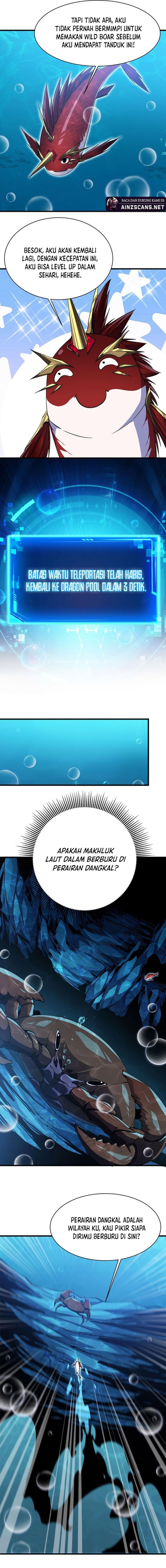 Halaman 8 dari Evolution from Carp to Divine Dragon Chapter 11