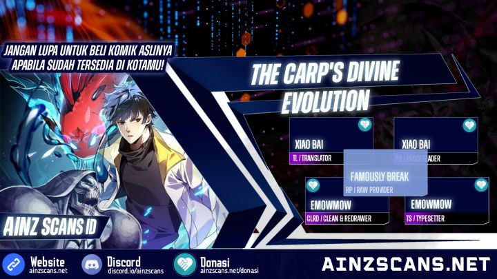 Halaman 1 dari Evolution from Carp to Divine Dragon Chapter 14