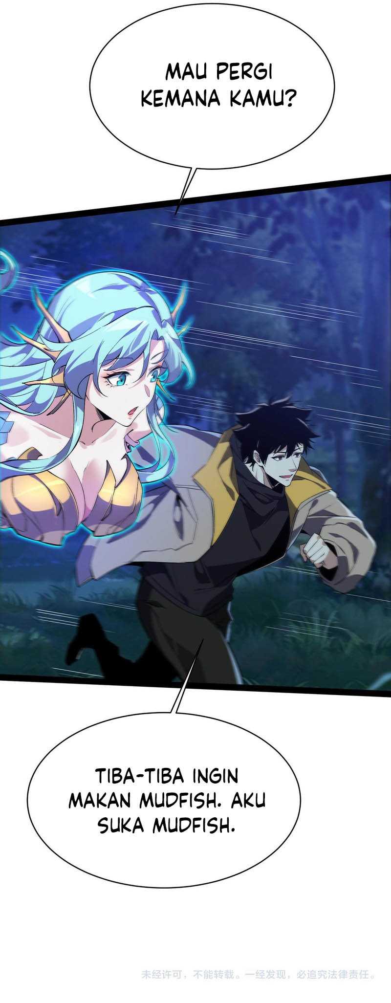 Halaman 8 dari Evolution from Carp to Divine Dragon Chapter 18