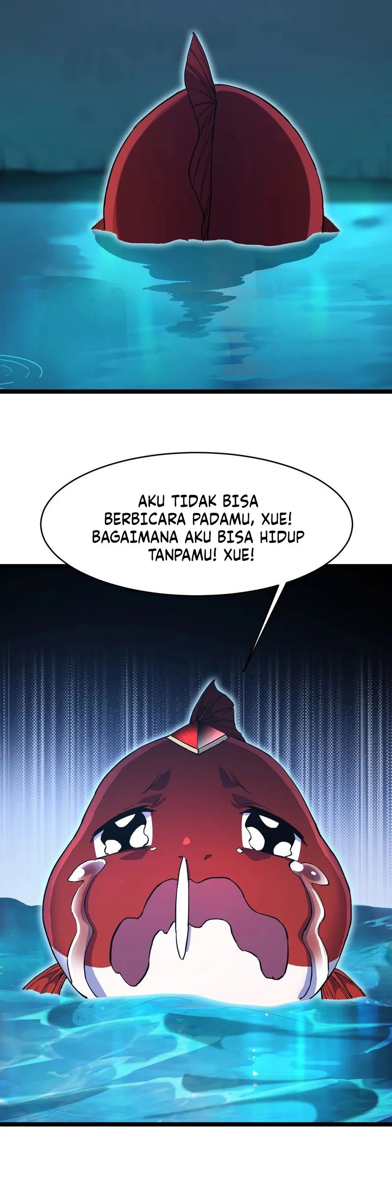 Halaman 13 dari Evolution from Carp to Divine Dragon Chapter 2