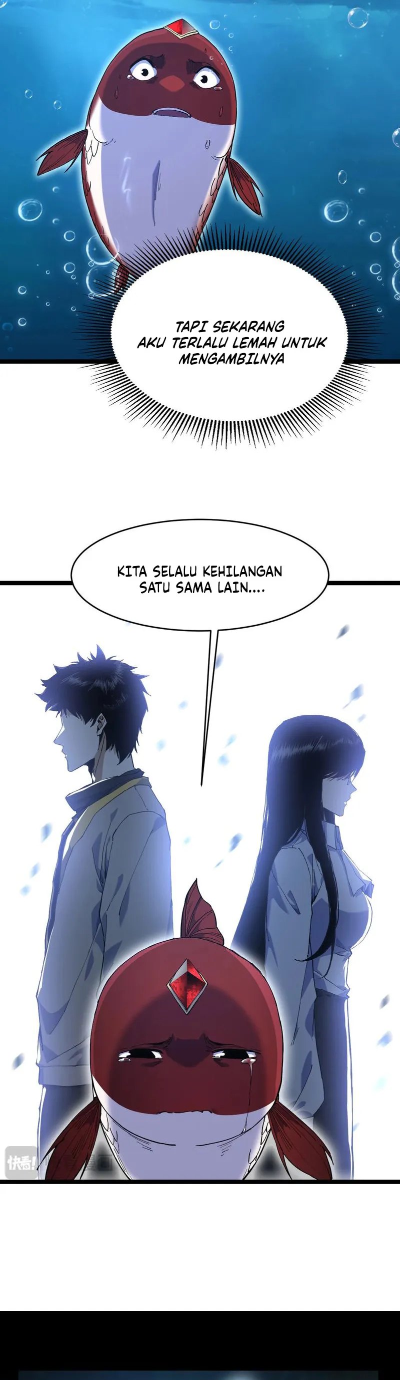 Halaman 16 dari Evolution from Carp to Divine Dragon Chapter 2