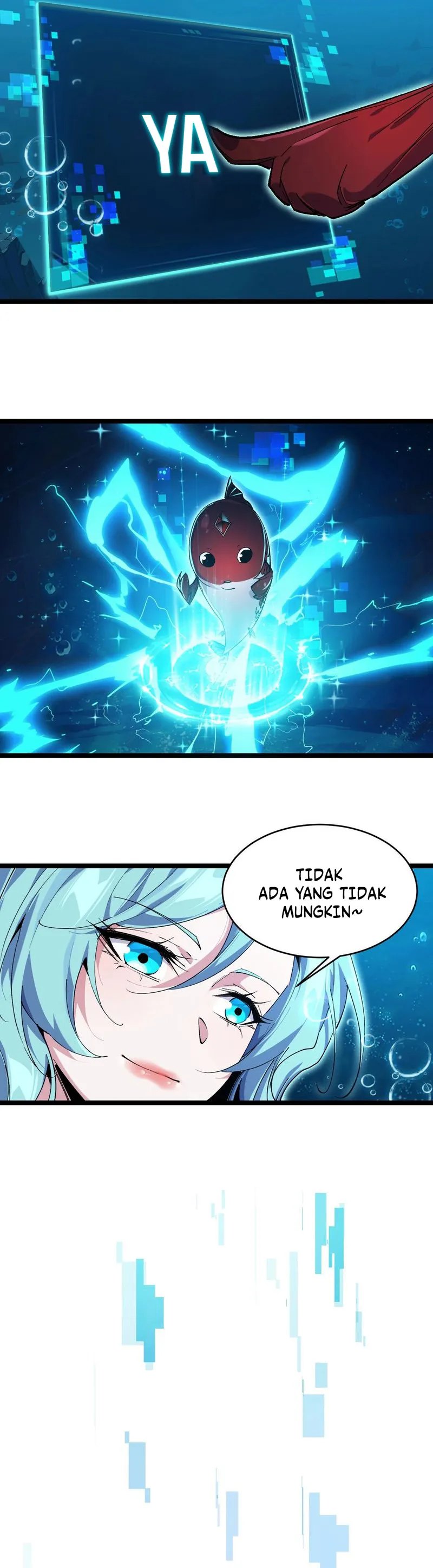 Halaman 21 dari Evolution from Carp to Divine Dragon Chapter 2