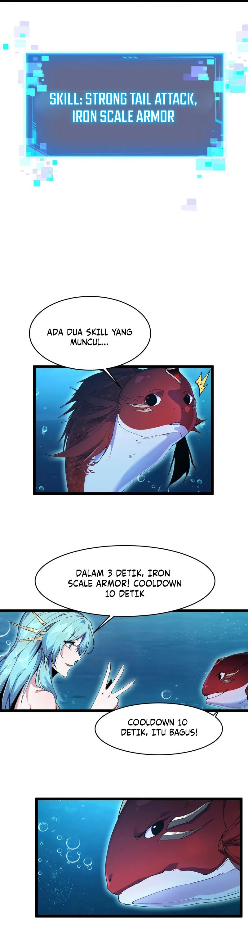 Halaman 25 dari Evolution from Carp to Divine Dragon Chapter 2