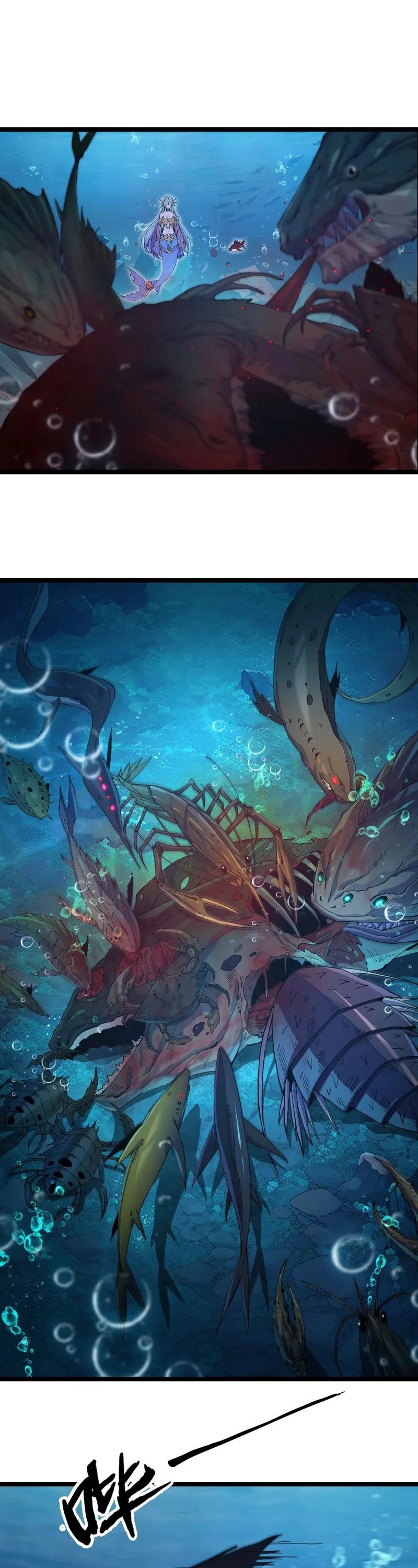 Halaman 26 dari Evolution from Carp to Divine Dragon Chapter 2