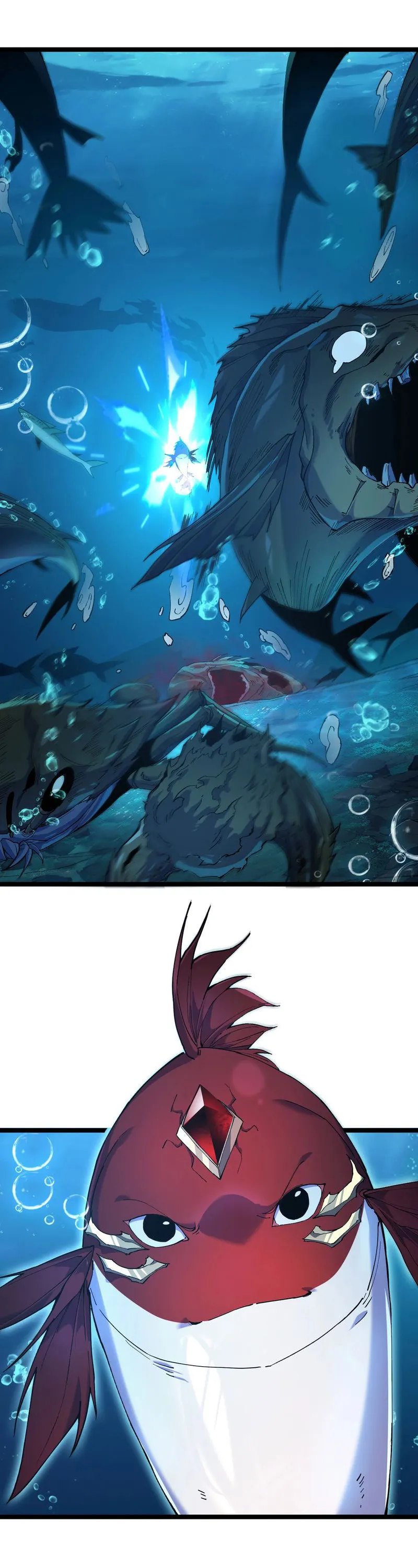 Halaman 31 dari Evolution from Carp to Divine Dragon Chapter 2