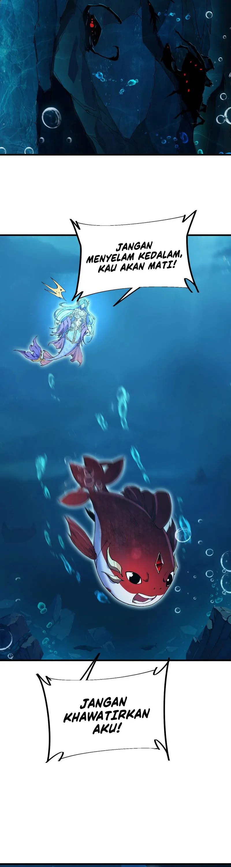 Halaman 36 dari Evolution from Carp to Divine Dragon Chapter 2