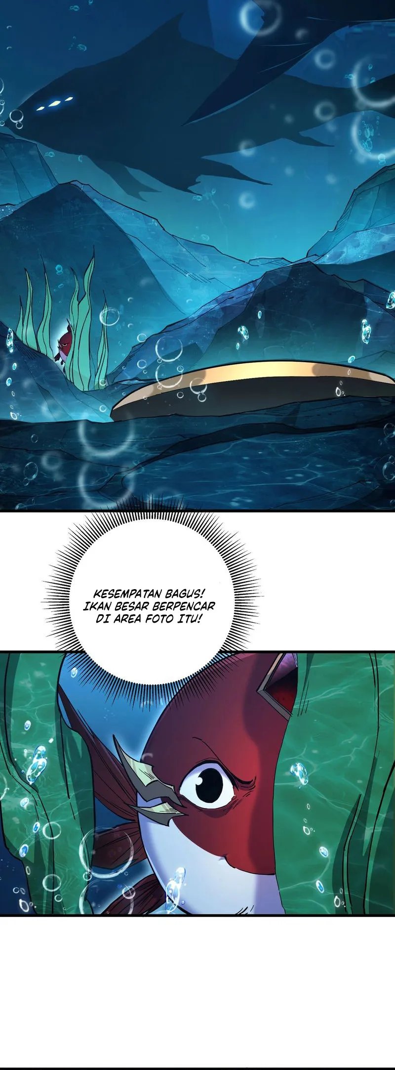 Halaman 37 dari Evolution from Carp to Divine Dragon Chapter 2