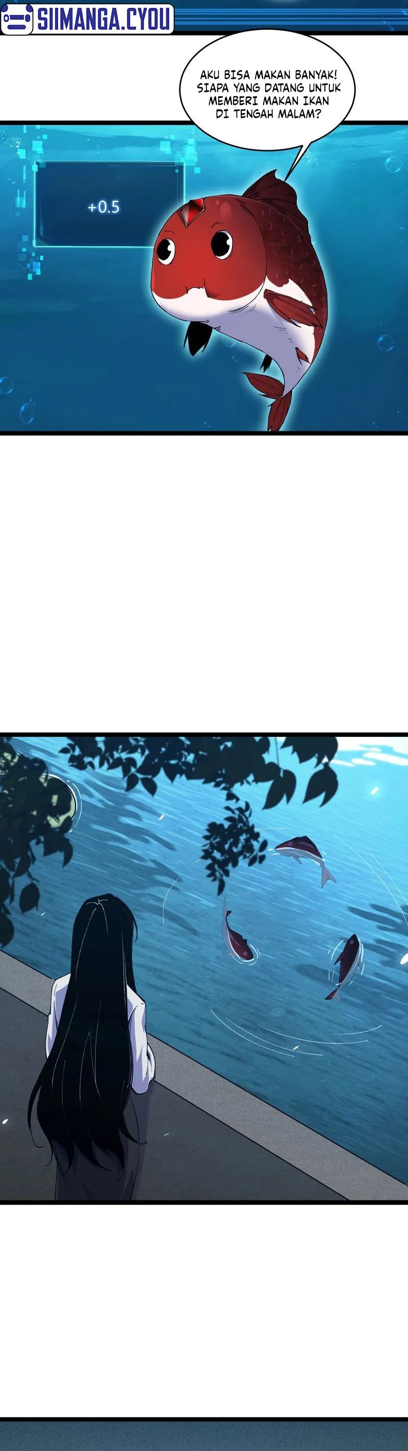 Halaman 5 dari Evolution from Carp to Divine Dragon Chapter 2