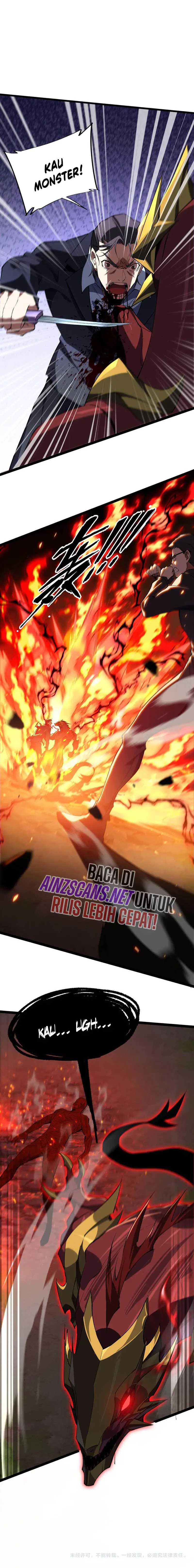 Halaman 9 dari Evolution from Carp to Divine Dragon Chapter 21