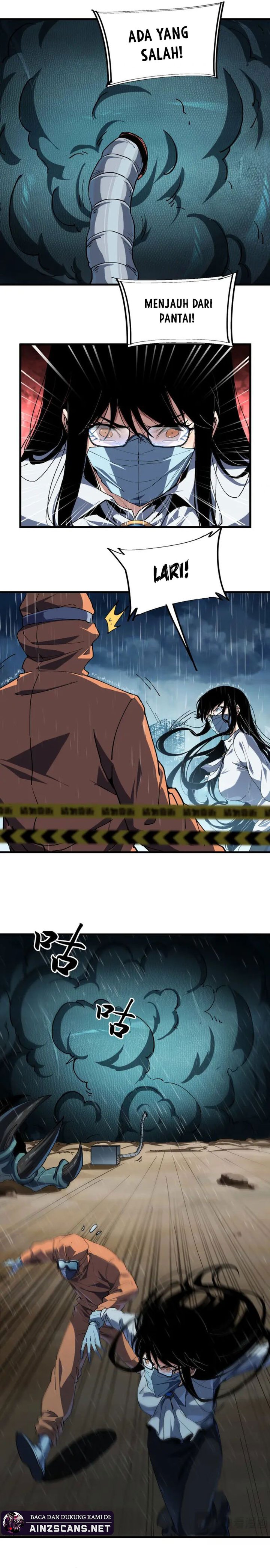 Halaman 10 dari Evolution from Carp to Divine Dragon Chapter 3