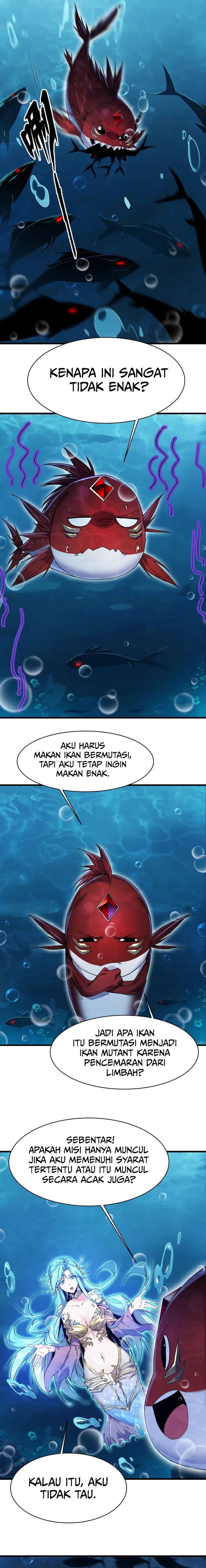 Halaman 17 dari Evolution from Carp to Divine Dragon Chapter 3