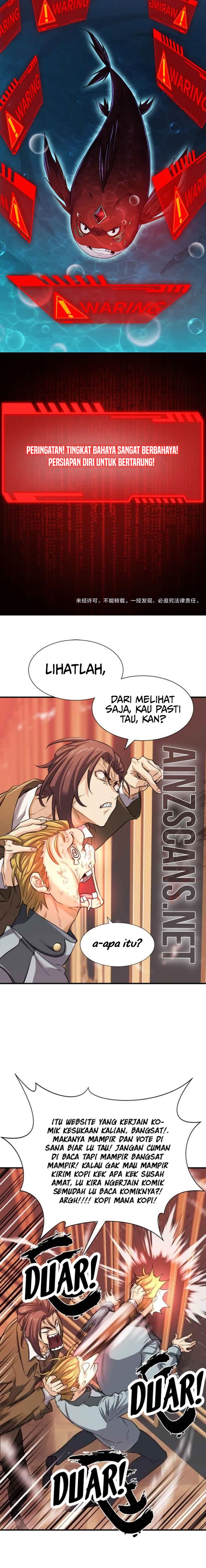 Halaman 21 dari Evolution from Carp to Divine Dragon Chapter 3