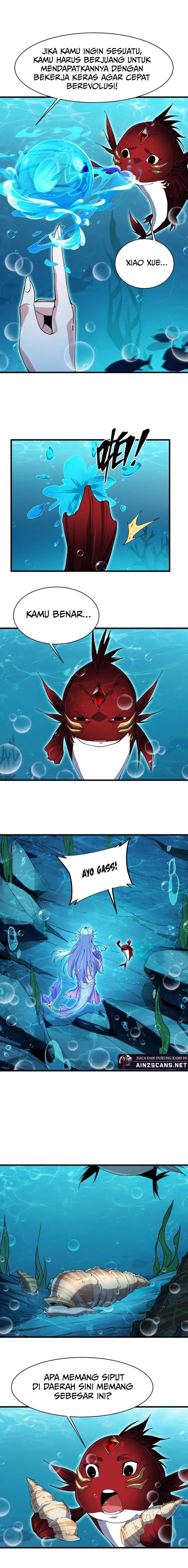Halaman 4 dari Evolution from Carp to Divine Dragon Chapter 3