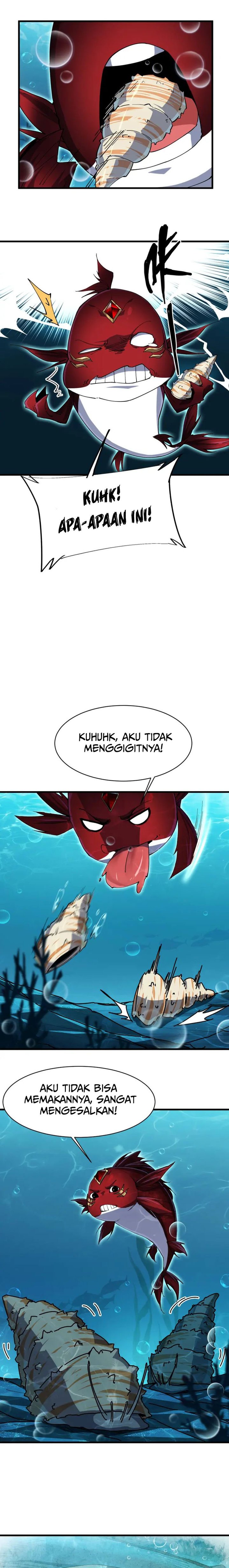 Halaman 5 dari Evolution from Carp to Divine Dragon Chapter 3
