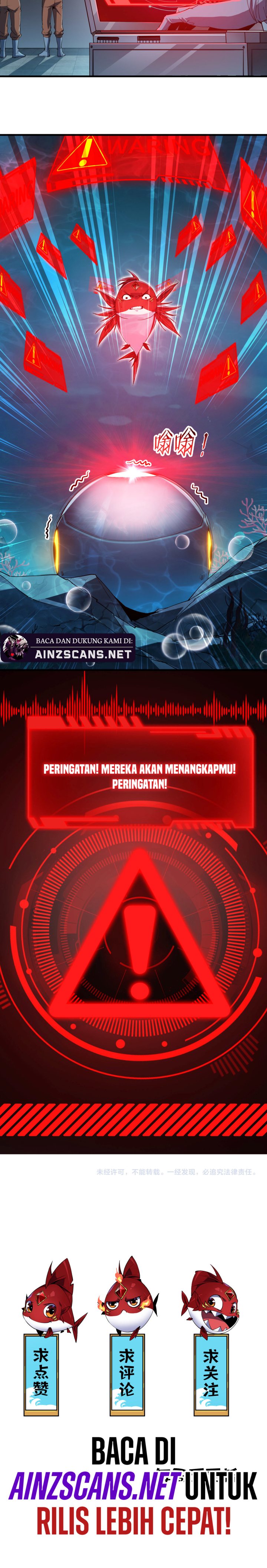 Halaman 13 dari Evolution from Carp to Divine Dragon Chapter 5