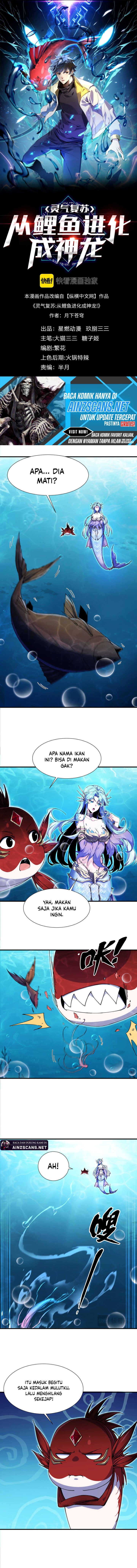 Halaman 4 dari Evolution from Carp to Divine Dragon Chapter 5