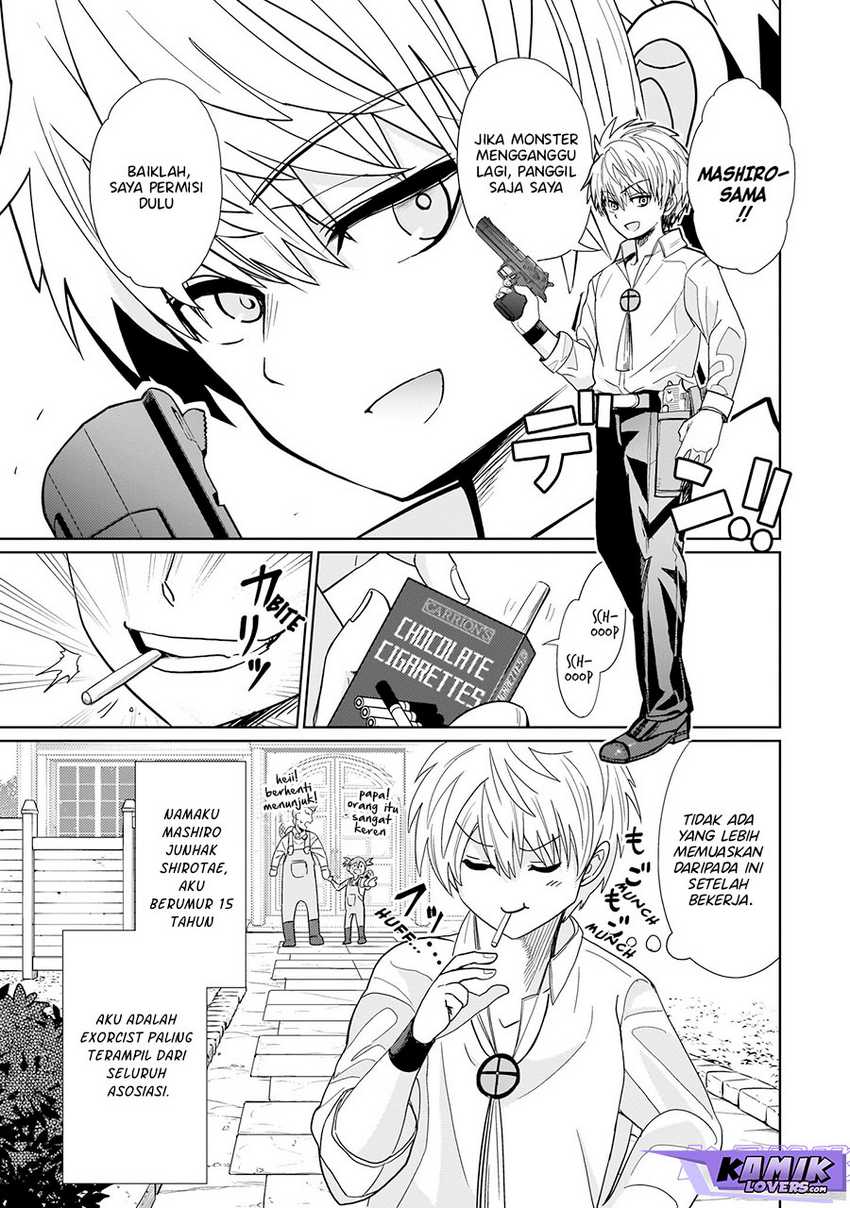 Halaman 10 dari Exorcist wa Midara ni Aragau Chapter 1.1