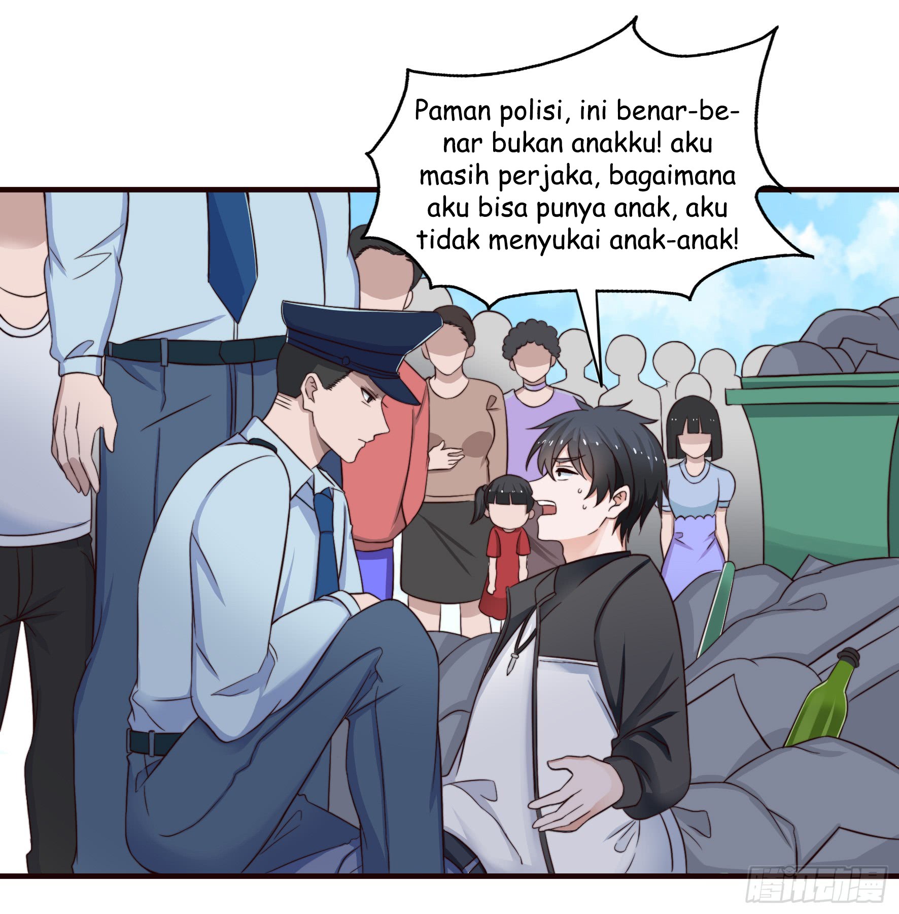 Halaman 3 dari Fairy Demon Dad Chapter 2